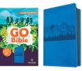  NLT Go Bible for Kids (Leatherlike, Blue Mountains): A Life-Changing Bible for Kids 