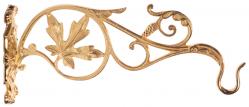  Sanctuary Light Wall Bracket, Gold Plated or Antique Silver 