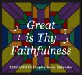  Great Is Thy Faithfulness Voices 2025 Inspirational Wall Calendar 