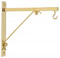  Sanctuary Light Wall Bracket, Satin Bronze or Polished Brass 