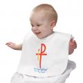  Baptismal Bib With Velcro 24/pkg (10.66 ea) 