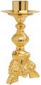  Candlestick Altar 10.75 inch 24K Gold Plated 