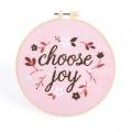  Embroidery Kit - Choose Joy 