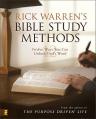  Rick Warren's Bible Study Methods: Twelve Ways You Can Unlock God's Word 