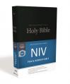  NIV, Pew and Worship Bible, Hardcover, Black 