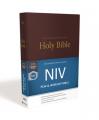  NIV, Pew and Worship Bible, Hardcover, Burgundy 