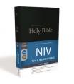  NIV, Pew and Worship Bible, Large Print, Hardcover, Black 