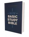  Niv, Basic Study Bible, Economy Edition, Paperback, Blue, Red Letter 