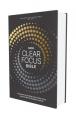  Nasb, Clear Focus Bible, Hardcover, Charcoal/Gold: Read More of the Bible with Better Focus 