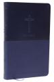  NKJV, Value Thinline Bible, Standard Print, Imitation Leather, Blue, Red Letter Edition 