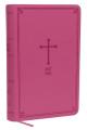  NKJV, Deluxe Gift Bible, Imitation Leather, Pink, Red Letter Edition 