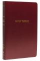  KJV, Gift and Award Bible, Imitation Leather, Burgundy, Red Letter Edition 