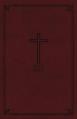  KJV, Reference Bible, Personal Size Giant Print, Imitation Leather, Burgundy, Red Letter Edition 