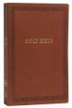  NKJV, Holy Bible, Soft Touch Edition, Imitation Leather, Brown, Comfort Print 