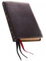  NKJV, Thinline Reference Bible, Large Print, Premium Leather, Black, Sterling Edition, Comfort Print 