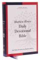  Nkjv, Matthew Henry Daily Devotional Bible, Hardcover, Red Letter, Comfort Print: 366 Daily Devotions by Matthew Henry 