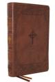  Nabre, New American Bible, Revised Edition, Catholic Bible, Large Print Edition, Leathersoft, Brown, Thumb Indexed, Comfort Print: Holy Bible 