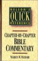  Nelson's Quick Reference Chapter-By-Chapter Bible Commentary: Nelson's Quick Reference Series 