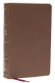  KJV Holy Bible: Large Print Single-Column with 43,000 End-Of-Verse Cross References, Brown Genuine Leather, Personal Size, Red Letter, Comfort Print: 