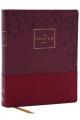  The Prayer Bible: Pray God's Word Cover to Cover (Nkjv, Burgundy Leathersoft, Red Letter, Comfort Print) 