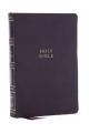  Nkjv, Compact Center-Column Reference Bible, Gray Leathersoft, Red Letter, Comfort Print 