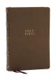  KJV Holy Bible: Compact Bible with 43,000 Center-Column Cross References, Brown Leathersoft, Red Letter, Comfort Print: King James Version 