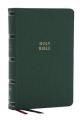  Nkjv, Single-Column Reference Bible, Verse-By-Verse, Green Leathersoft, Red Letter, Comfort Print 