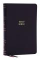  Nkjv, Single-Column Reference Bible, Verse-By-Verse, Black Bonded Leather, Red Letter, Comfort Print 