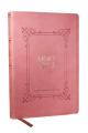  KJV Holy Bible: Large Print with 53,000 Center-Column Cross References, Pink Leathersoft, Red Letter, Comfort Print: King James Version 