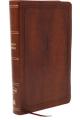  KJV Giant Print End-Of-Verse Reference Bible, Brown Leathersoft, Red Letter, Comfort Print 