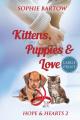  Kittens, Puppies & Love: A Small Town Slow Burn Mystery Romance - LARGE PRINT 