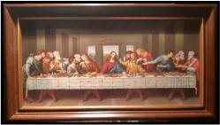  Picture Last Supper 11 X 6 inch (LIMITED SUPPLIES) 