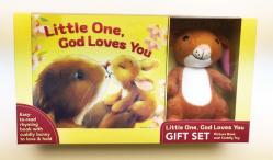  Little One, God Loves You Gift Set [With Plush] 