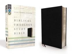  NIV, Biblical Theology Study Bible, Bonded Leather, Black, Comfort Print: Follow God\'s Redemptive Plan as It Unfolds Throughout Scripture 