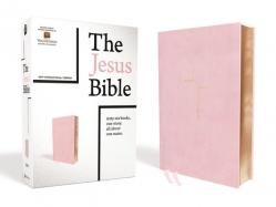  The Jesus Bible, NIV Edition, Imitation Leather, Pink 