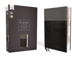  Nasb, Thinline Bible, Leathersoft, Black, Red Letter Edition, 1995 Text, Comfort Print 