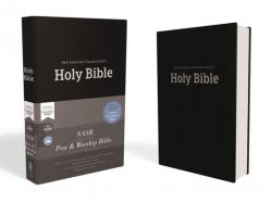  Nasb, Pew and Worship Bible, Hardcover, Black, 1995 Text, Comfort Print 