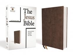  The Jesus Bible, NIV Edition, Leathersoft, Brown, Comfort Print 