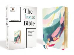  The Jesus Bible, NIV Edition, Leathersoft, Multi-Color/Teal, Comfort Print 