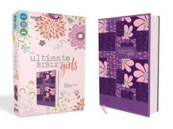  Niv, Ultimate Bible for Girls, Faithgirlz Edition, Leathersoft, Purple 