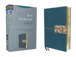  Niv, Thinline Bible, Leathersoft, Teal, Red Letter, Comfort Print 