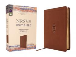  Nrsvue, Holy Bible, Compact, Leathersoft, Brown, Comfort Print 