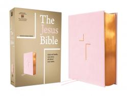  The Jesus Bible, ESV Edition, Leathersoft Over Board, Pink 