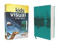  Niv, Kids\' Visual Study Bible, Leathersoft, Teal, Full Color Interior: Explore the Story of the Bible---People, Places, and History 