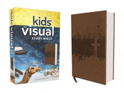  Niv, Kids\' Visual Study Bible, Leathersoft, Bronze, Full Color Interior: Explore the Story of the Bible---People, Places, and History 