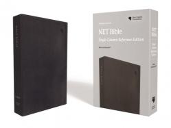  Net Bible, Single-Column Reference, Leathersoft, Black, Comfort Print: Holy Bible 