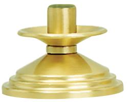  Candlestick Altar 2 inch Brass 