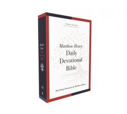  Nkjv, Matthew Henry Daily Devotional Bible, Paperback, Red Letter, Comfort Print: 366 Daily Devotions by Matthew Henry 