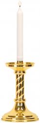  Candlestick Altar 8 inch Brass 