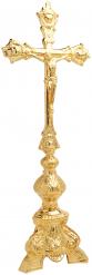  Altar Crucifix 21.25 inch Gold Plated 